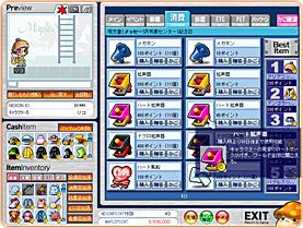 消費ポイントアイテム