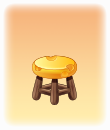 ２ひきのチーズ椅子